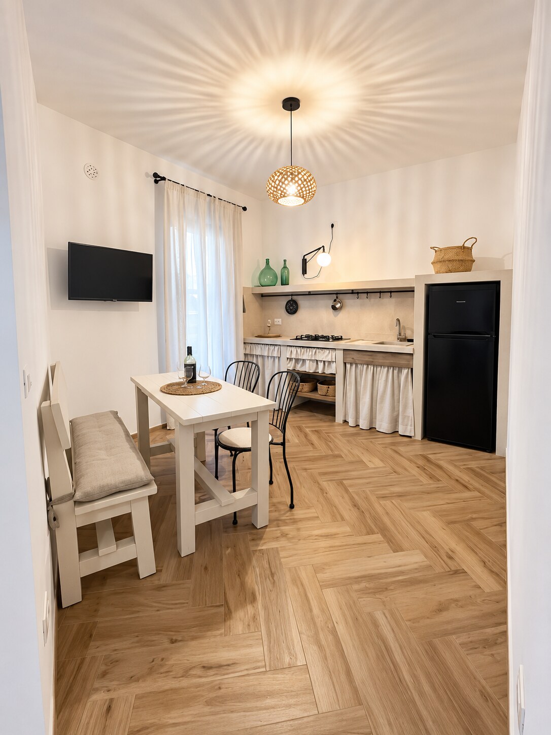 Cucina abitabile di Casa Mare